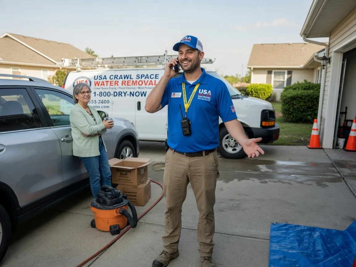 Crawl Space Water Removal Clinton, OK FAQs